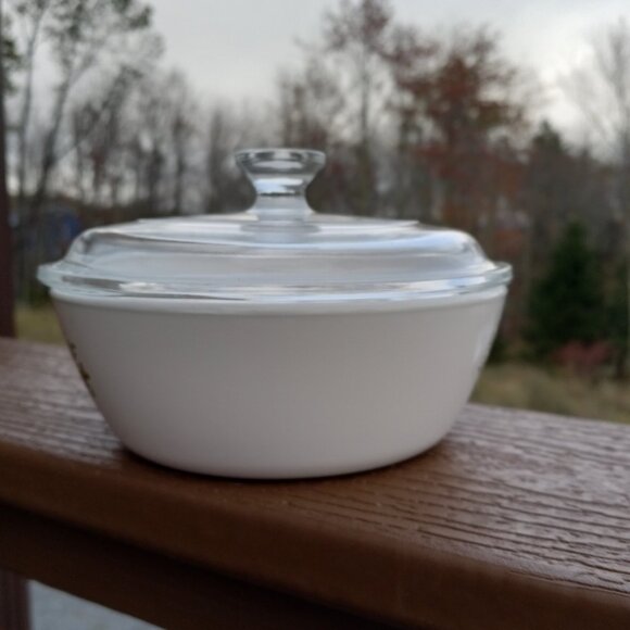 Vintage Corning Ware Spice of Life La Sauge 1 Pint Sauce Pan with Lid P-81-B - Picture 3 of 16